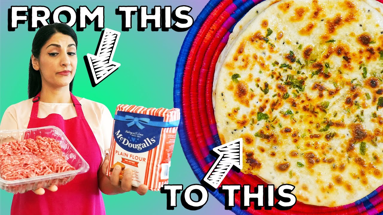 Как приготовить лепешки KEEMA NAAN дома!