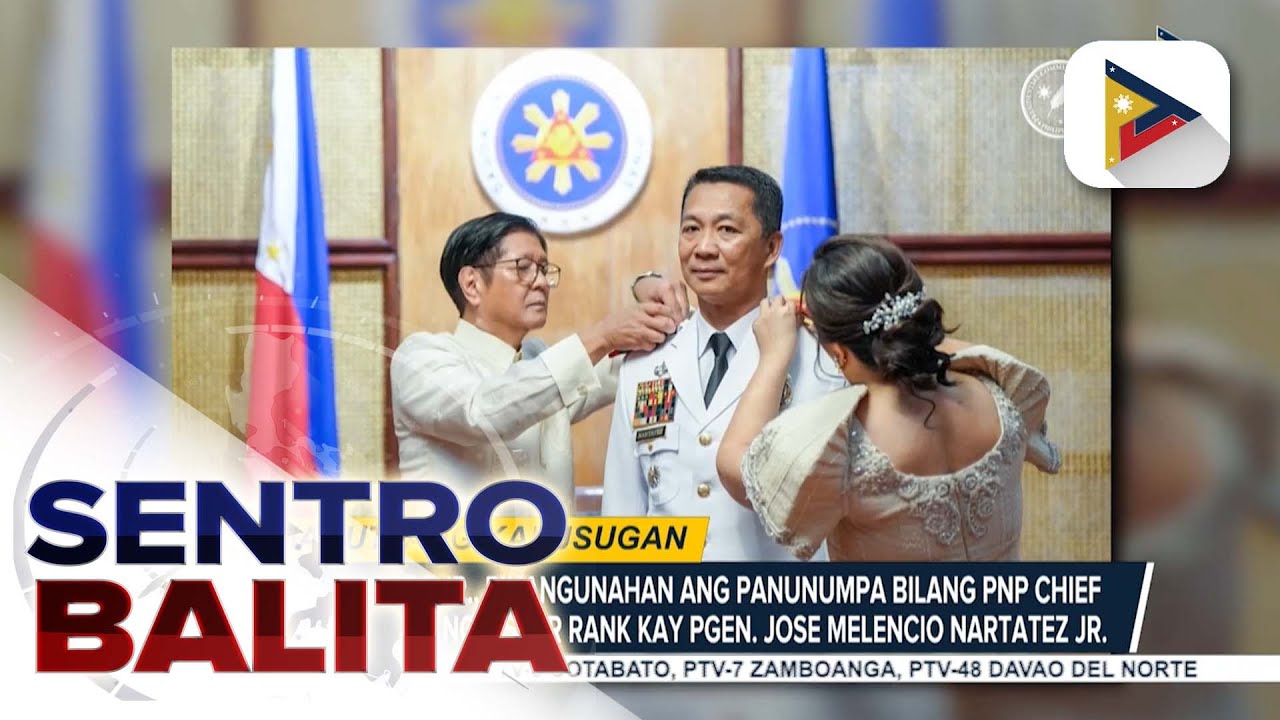 PBBM, pinangunahan ang paggawad ng 4-star rank kay PNP Chief PGen. Nartatez Jr.; kalusugan ng...