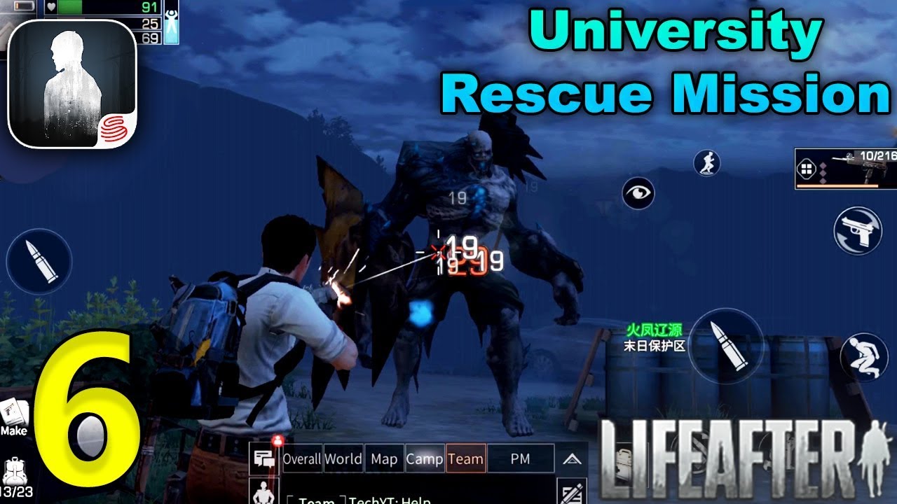 LifeAfter English - Gameplay Walkthrough - University Rescue Mission #6