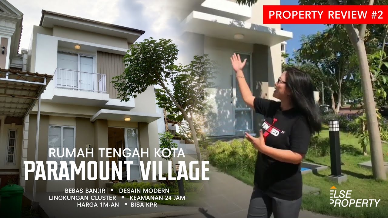 LAST UNIT PARAMOUNT VILLAGE TYPE POTALA L6 DISAIN LAMA, FULL FURNISHED MEWAH HARGA 2,5 MILIAR
