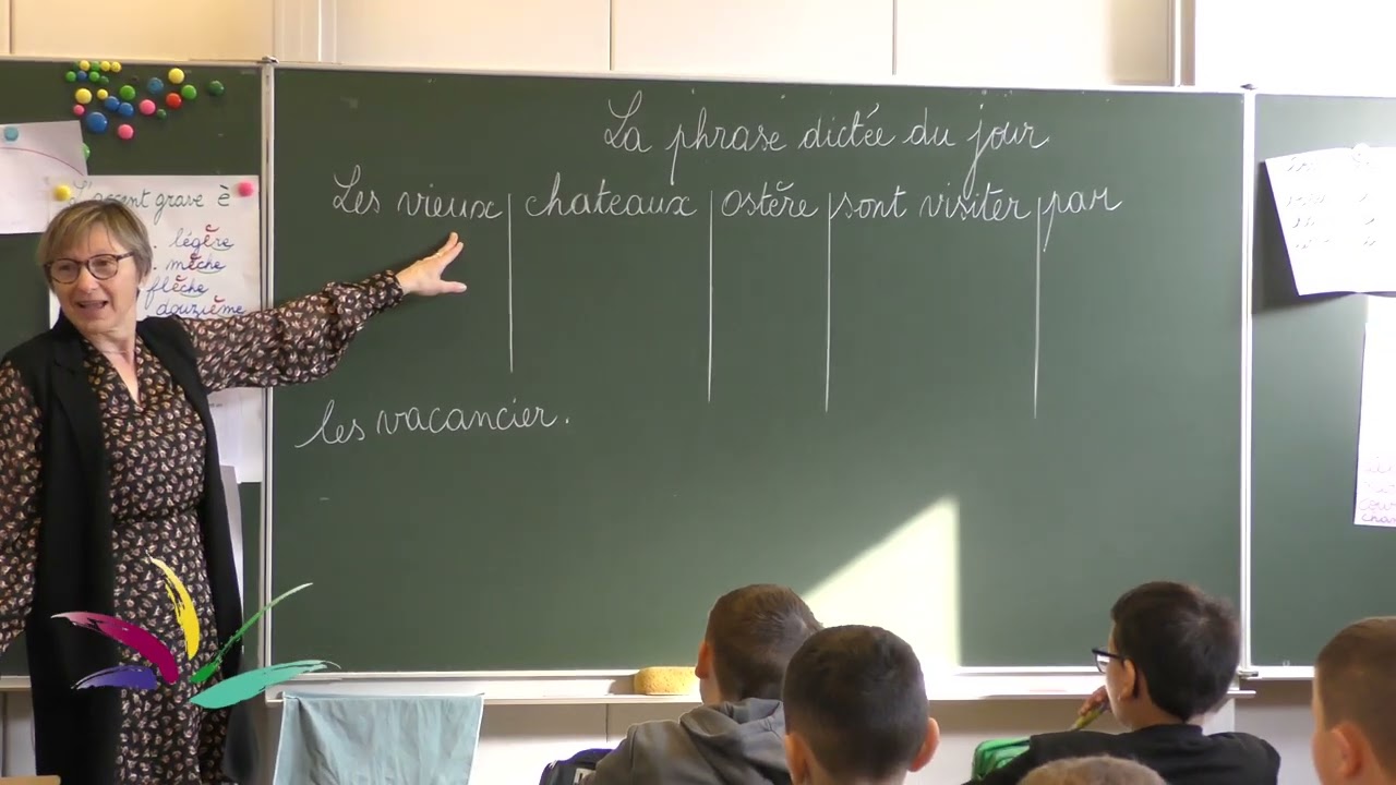 Français - La phrase dictée
