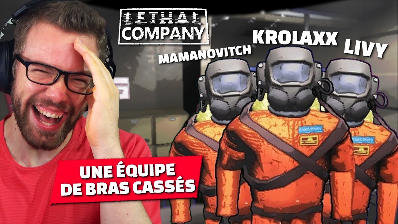 La PIRE Compagnie du MONDE😂 | Lethal Company Multi Ft. Krolaxx Livy & Mamanovitch - Horreur FR
