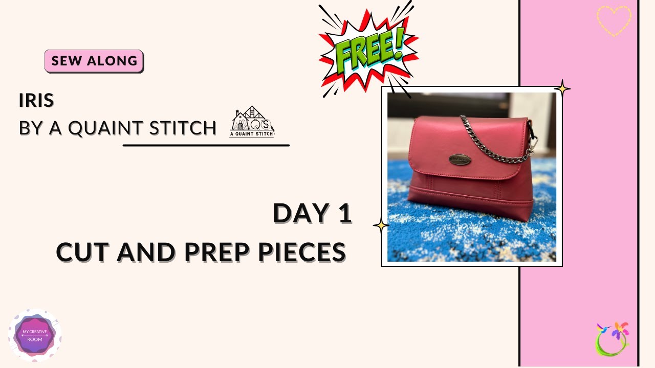 IRIS sew along - day 1 | cut and prep pieces