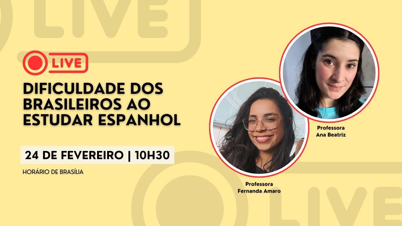 Dificuldade dos brasileiros ao estudar espanhol