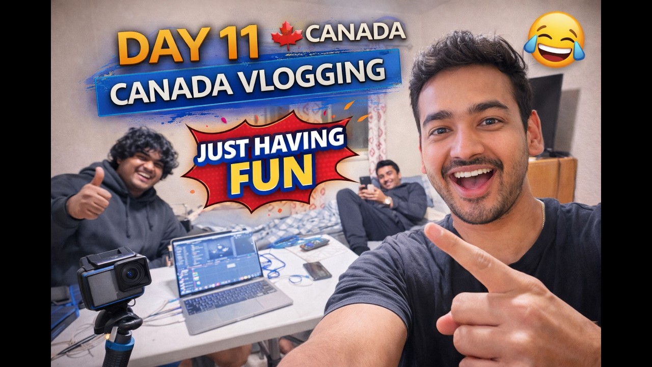 Day 11 in Canada 🇨🇦 | Evening walk and chill