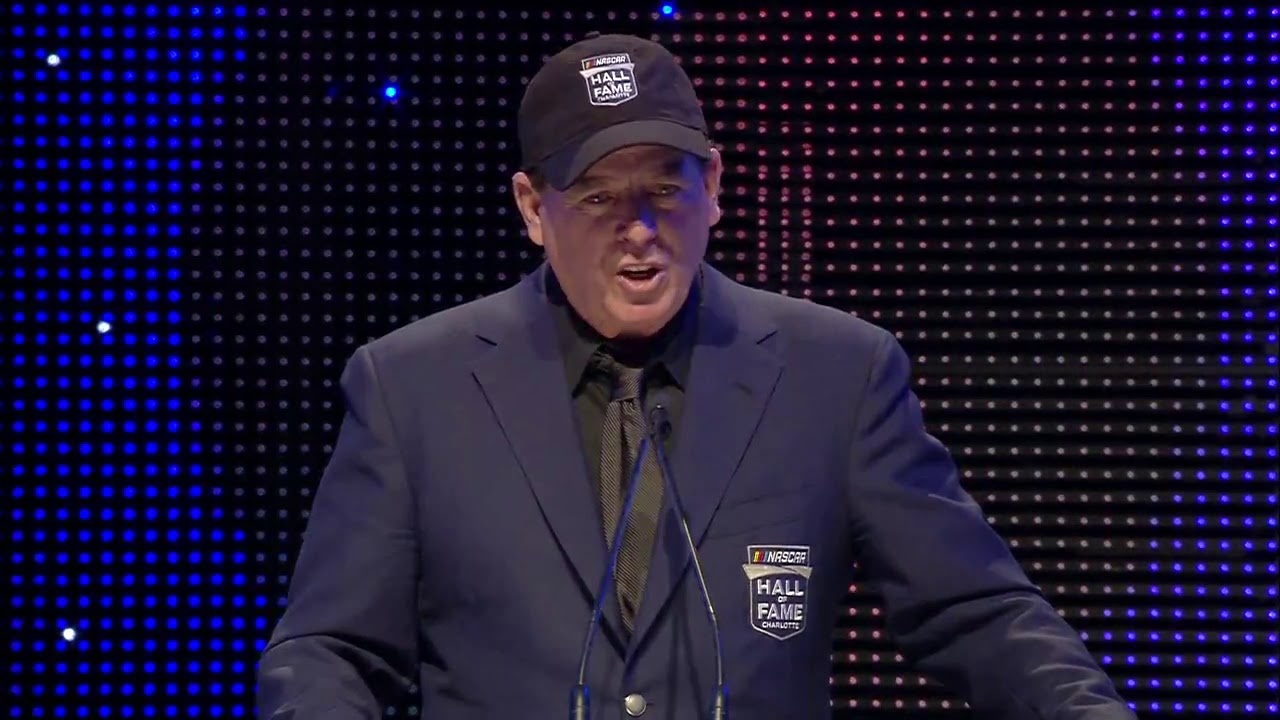 Legendary Truck driver Ron Hornaday Hall of Fame speech