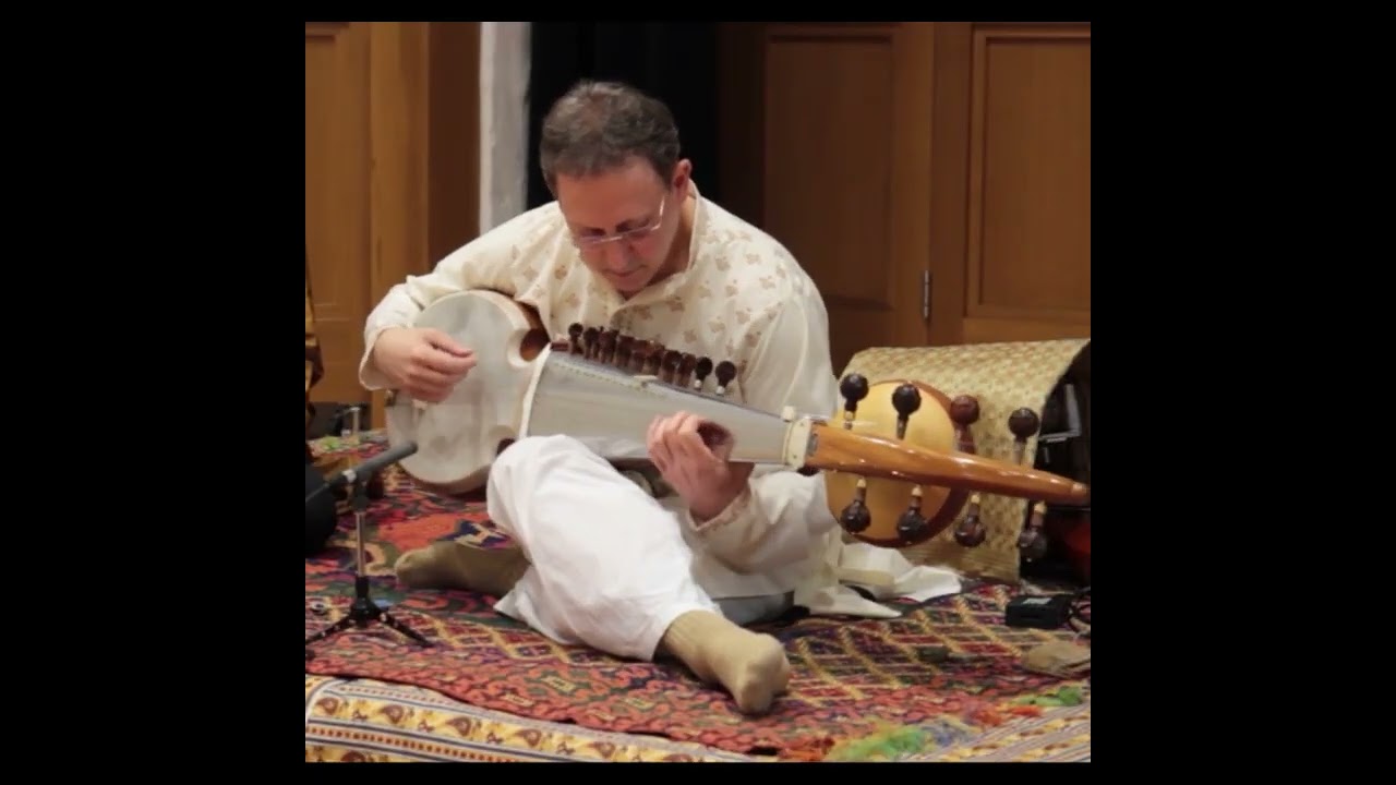 Raga Bhimpalashree – Alap, Jor & Jhalla. Ken Zuckerman (Sarod). Video recording of a performance