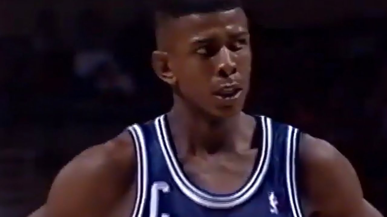 Doug West Timberwolves 25pts vs Bucks (1993)