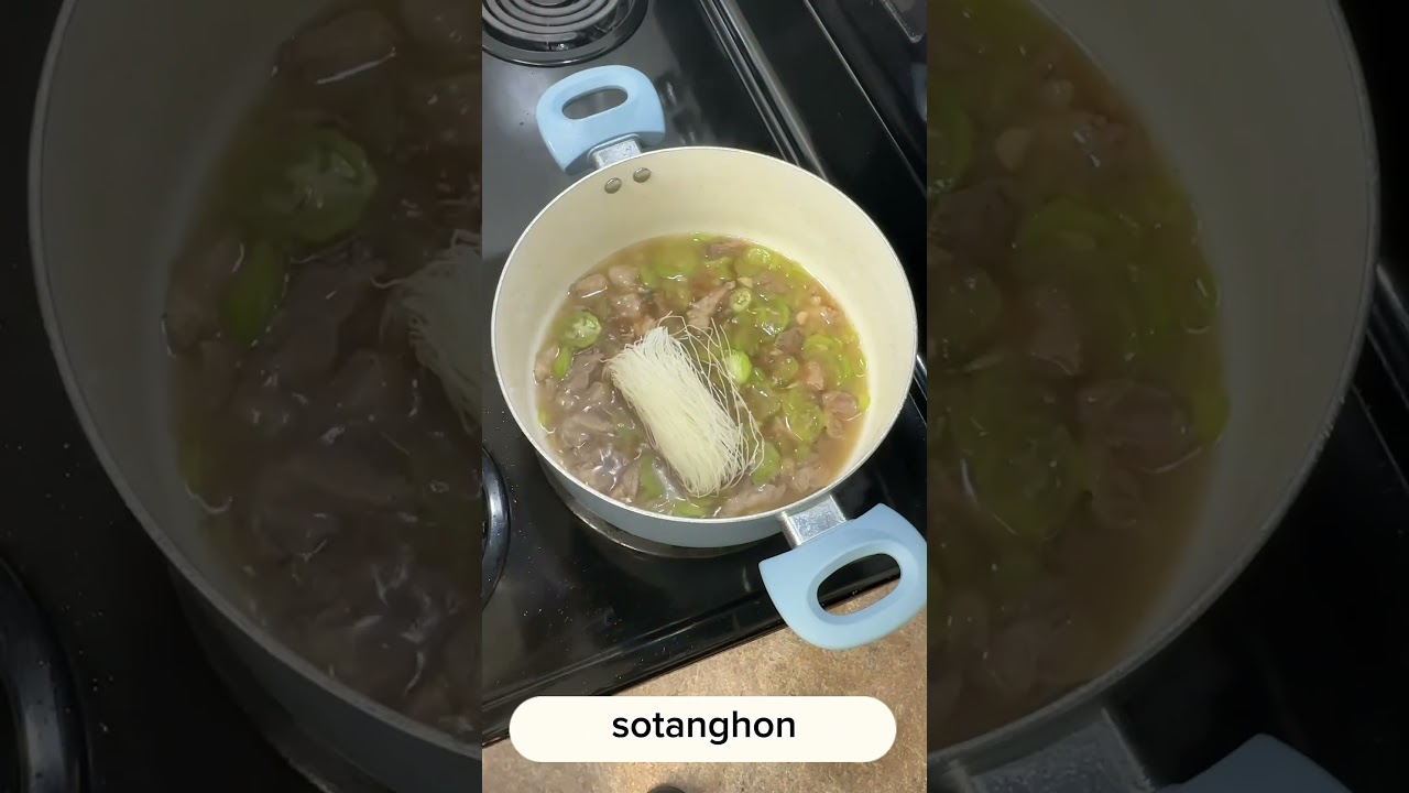 Patola with pork and sotanghon 🤤 #cooking #filipinorecipes #food #comfortfood