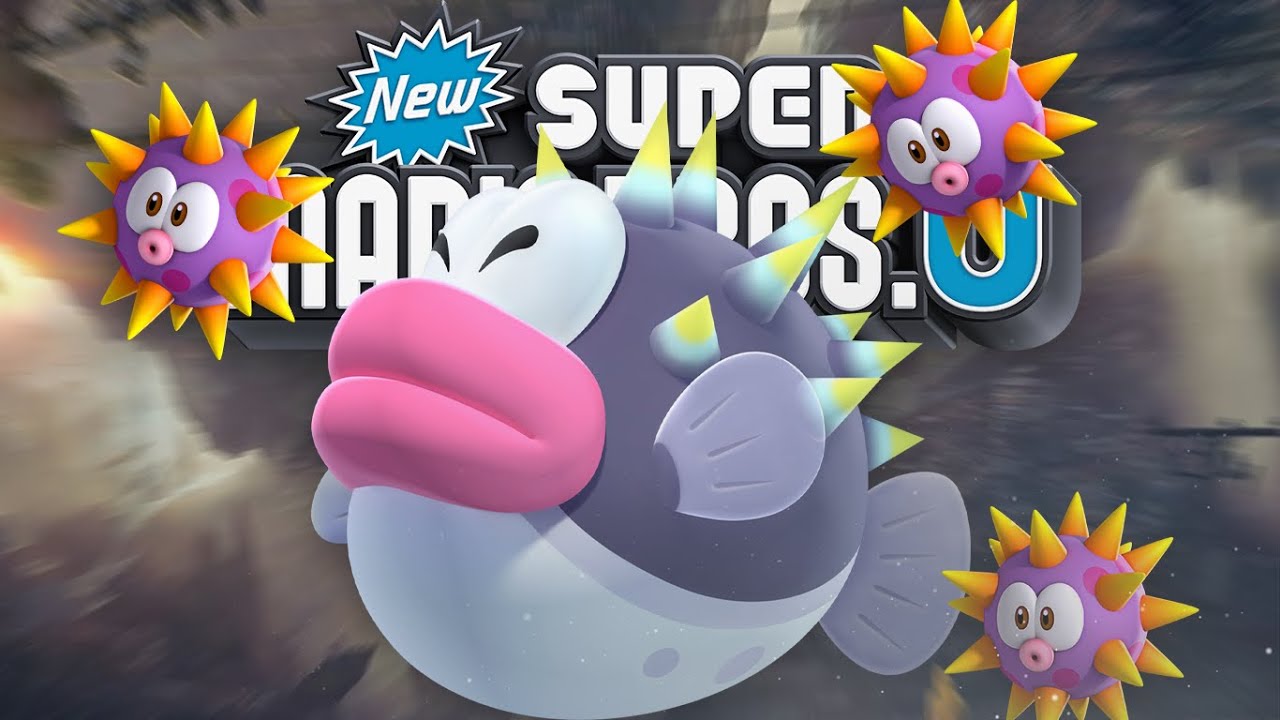 NEW SUPER MARIO BROS U - DES SUMO DANS CE MARIO ?