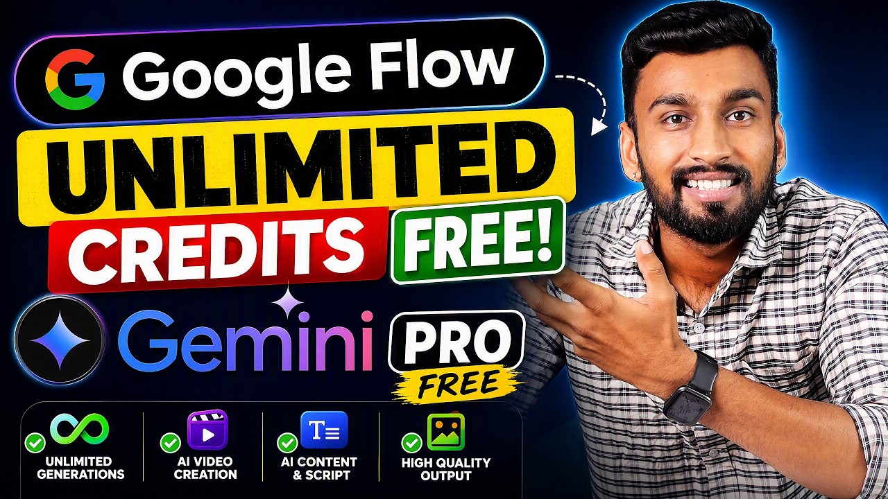 Google Flow Unlimited Credits FREE | How to Get Google Gemini Pro FREE with Jio SIM