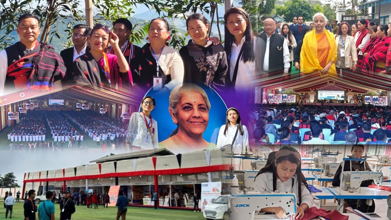 Union Finance Minister Visited ITI institute Kiphire 