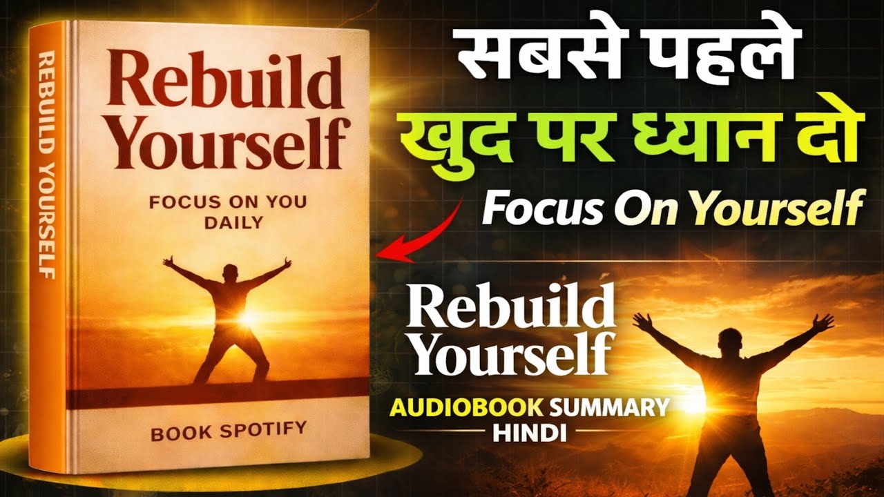 Rebuild Yourself | खुद पर ध्यान दो | Focus On Yourself | Hindi Audiobook Summary