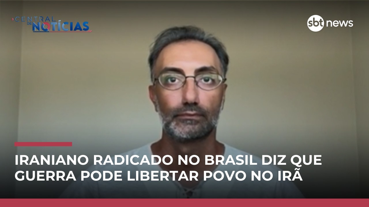 Iraniano radicado no Brasil diz que conflito no Irã pode “libertar povo” | #CentraldeNotícias