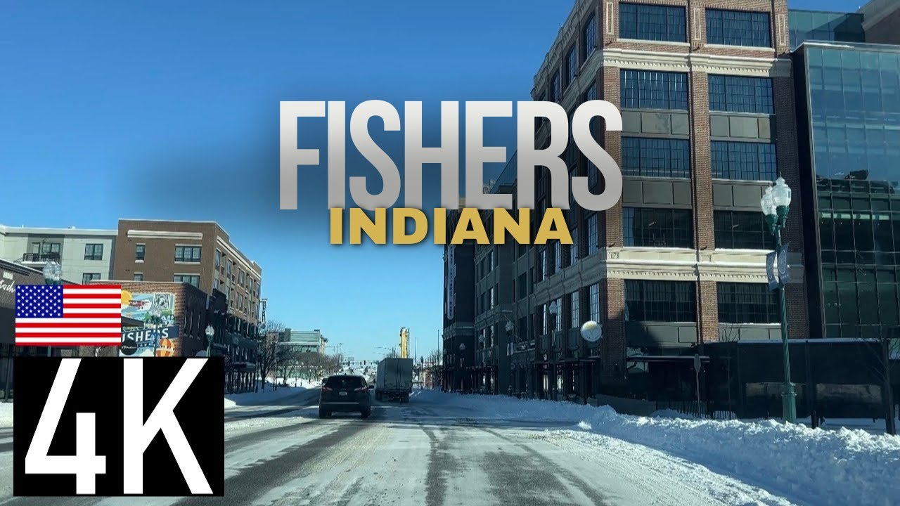 Road Tour &ndash; Fishers, Indiana - Downtown Fishers, Indiana & 116th Street - Indianapolis Suburb