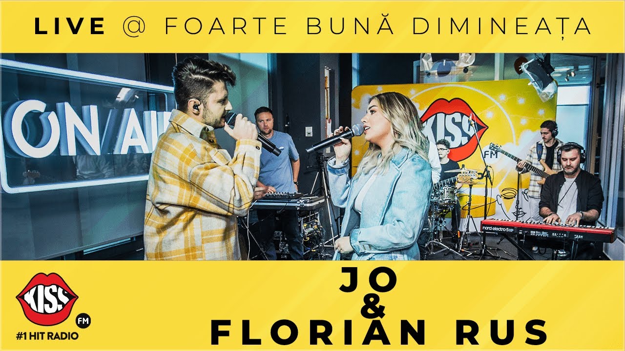 JO & FLORIAN RUS  - Vocea Ta. Live @ KissFM
