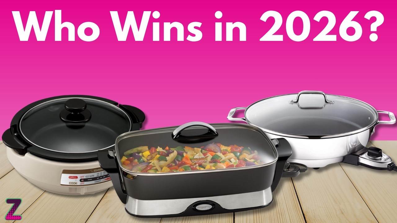 ✅😍Top 5 Best Electric Skillets [ 2026 Buyer's Guide ]
