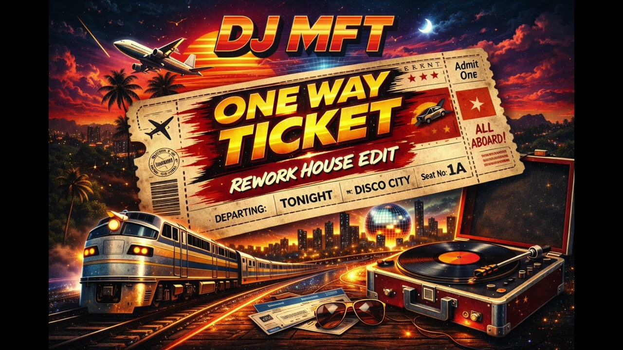 ERUPTION -ONE WAY TICKET REWORK HOUSE EDIT / HOUSE MUSIC - DEEP HOUSE MUSIC -ELECTRONIC MUSIC