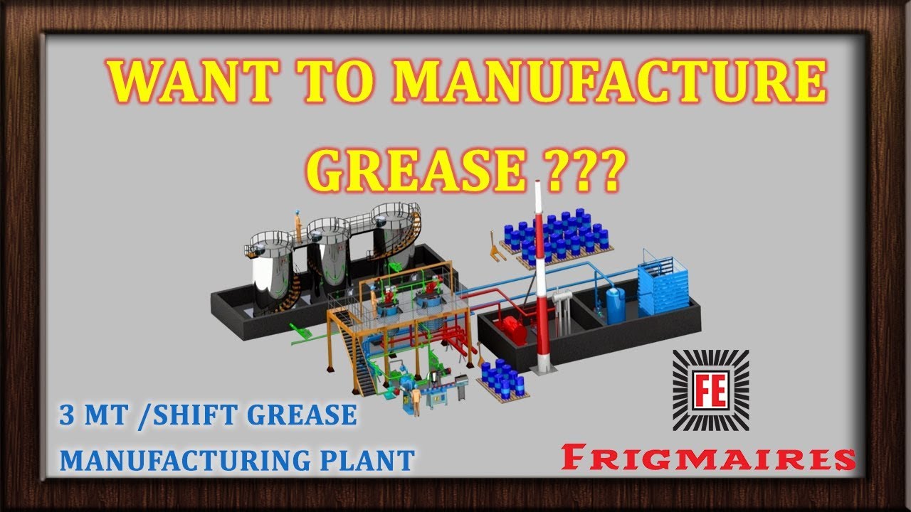 Grease Plant 3MT/ Shift Manufactured by Frigmaires Mumbai India