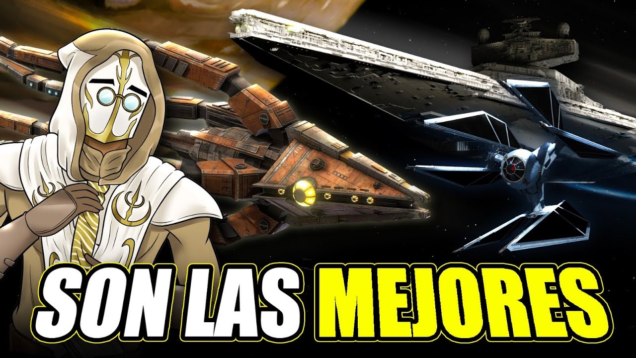 🔥Mis NAVES FAVORITAS de STAR WARS | Top 10