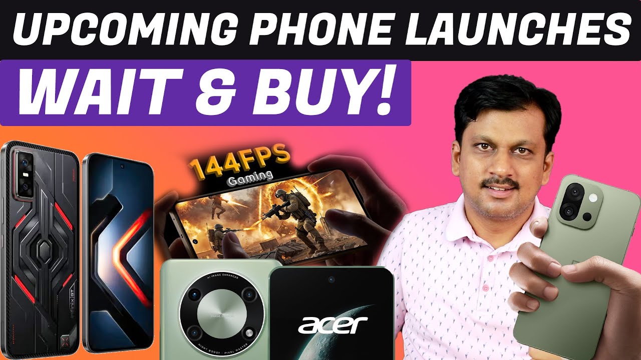 Top 5 Upcoming Phone Launches in June 2025