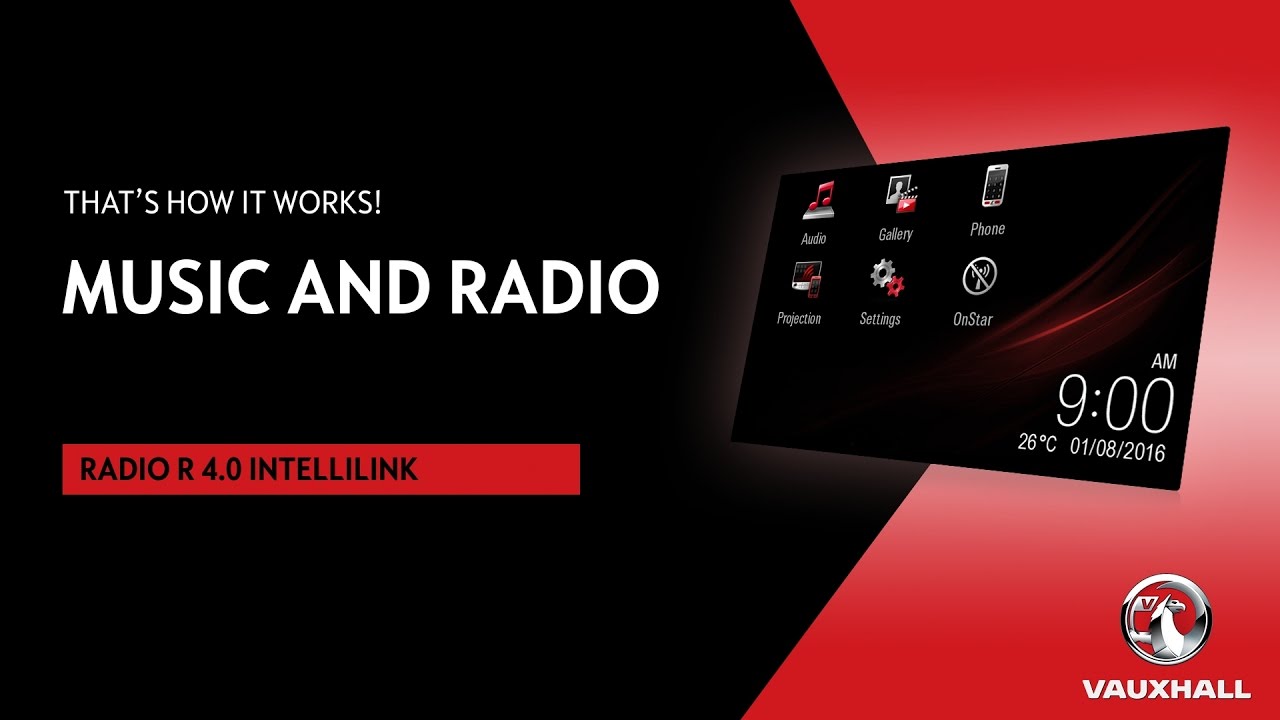 Music & Radio | R 4.0 IntelliLink | Vauxhall
