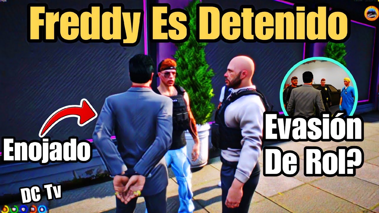 EVASIÓN de ROL? FREDDY es DETENIDO por La POLICÍA, FREDDY ENOJADO pide a REVY, DESS CHILL Family Rp 