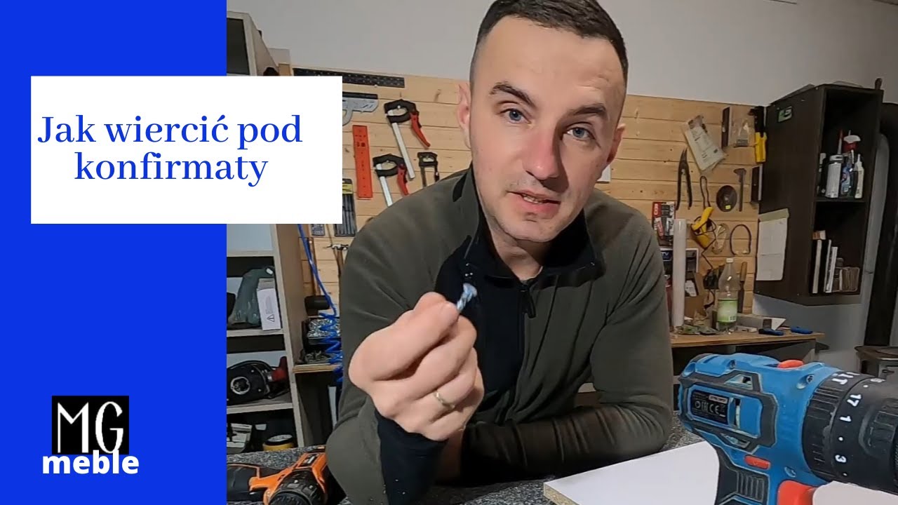 Jak wiercić pod konfirmaty bez szablon&oacute;w!