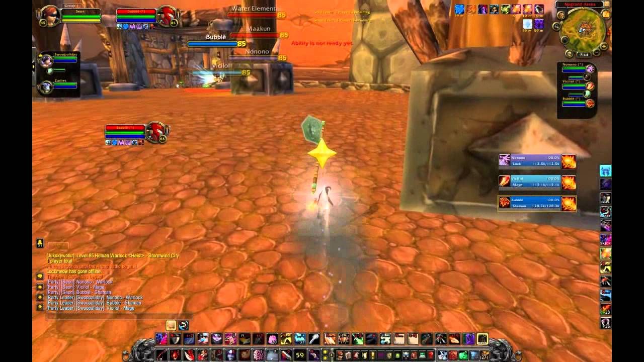 Gladiator Rogue Nick Legendary Dagger PvP
