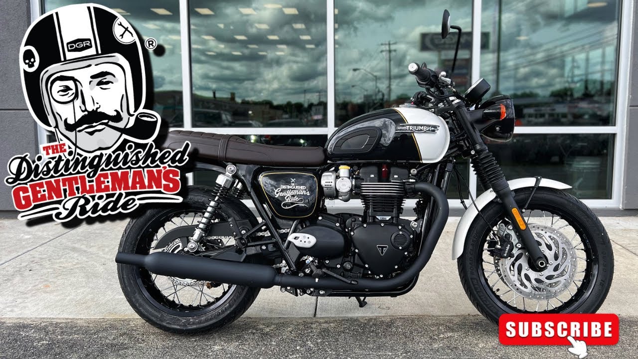 Triumph Bonneville T120 Distinguished Gentleman’s Ride Edition