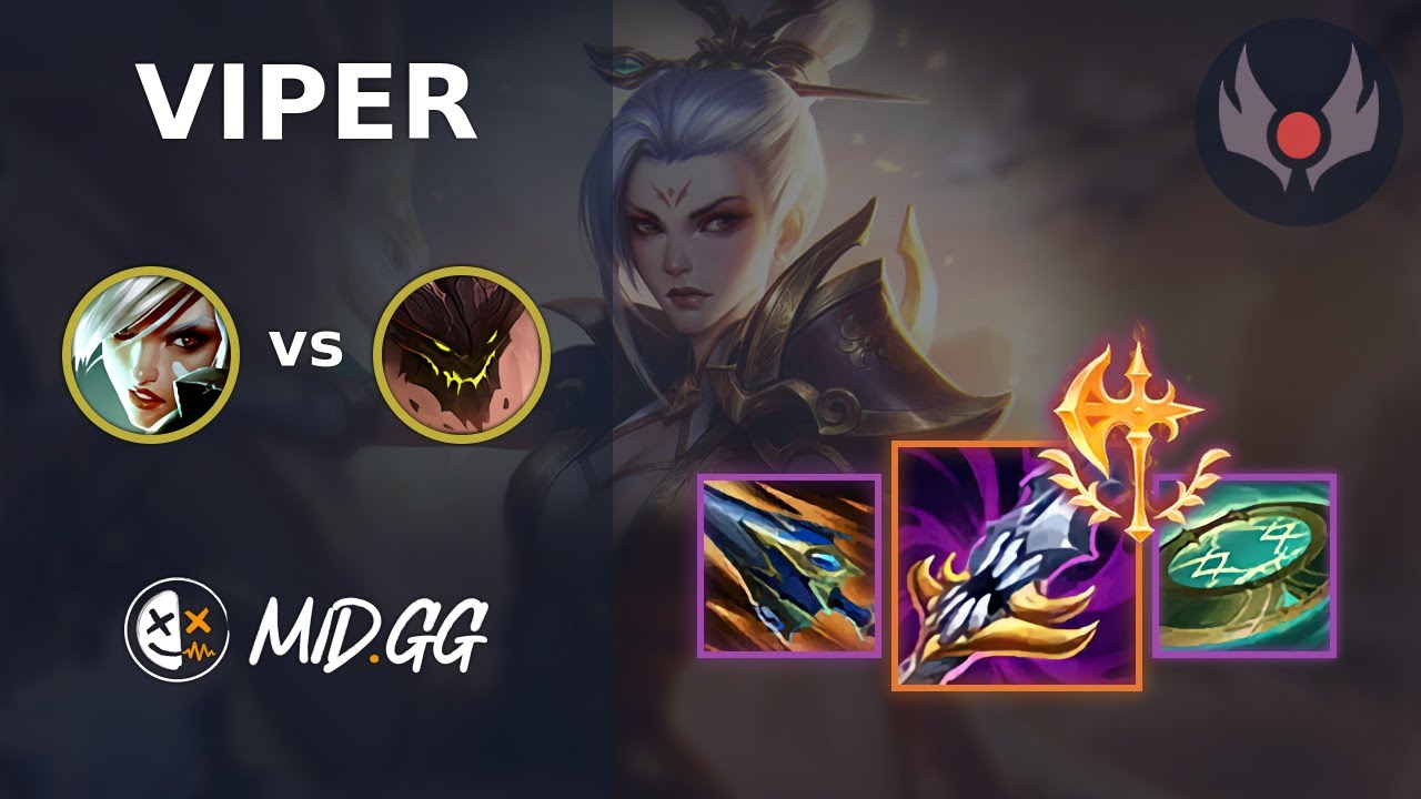 MID.GG: [ Viper ] Riven TOP vs Malphite | NA GRANDMASTER | LOL Season 2025