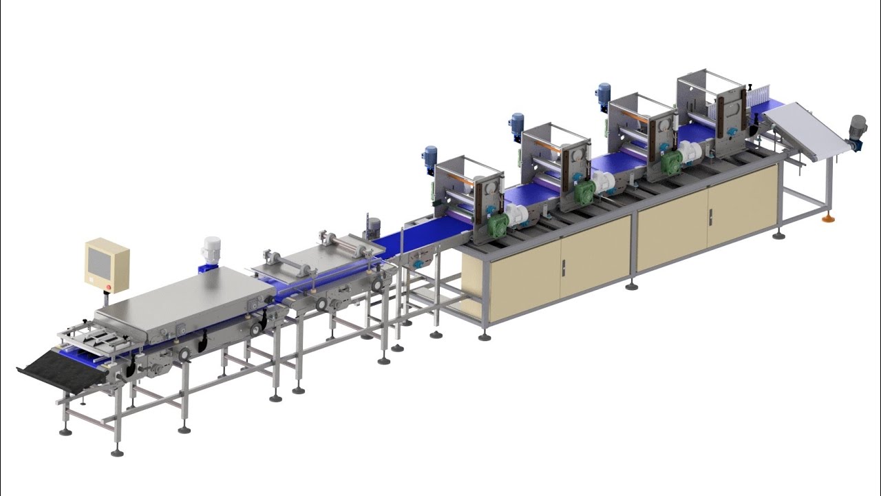 Laminazione, filonatura e taglio pane tramezzino