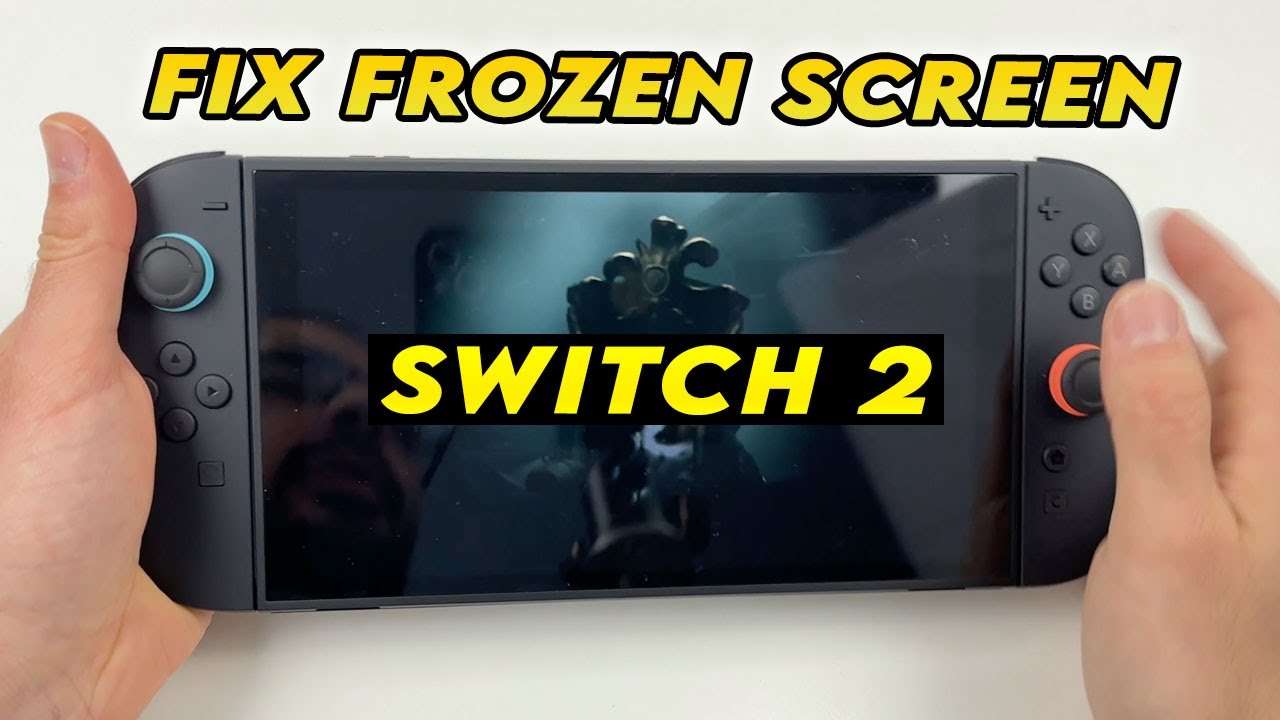 Nintendo Switch 2: Как исправить зависание экрана