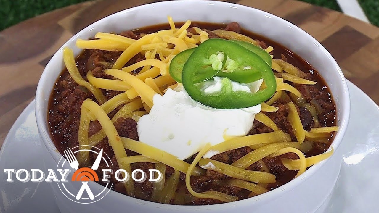Get the Recipe for Craig Melvin’s Supercharged Chili Recipe!
