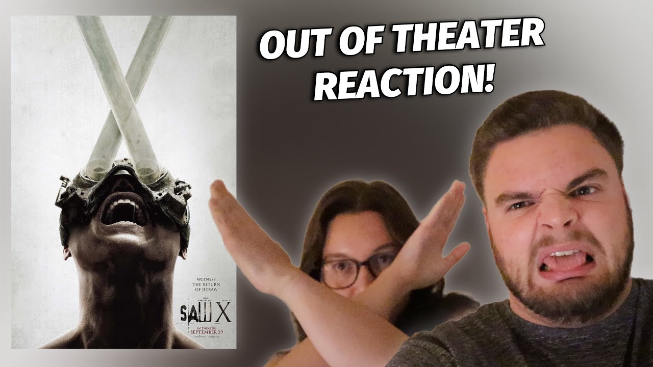 Saw X Out of Theater REACTION!
