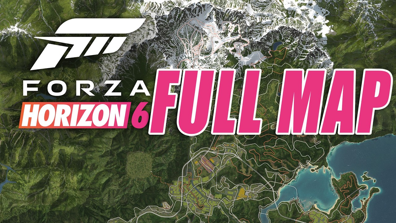 Полная презентация карты Forza Horizon 6