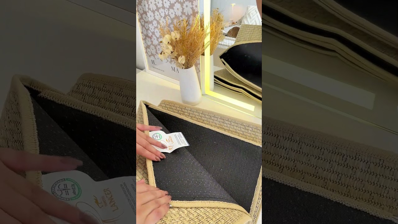 Tapete Sisal V&aacute;rios Tamanhos #tapetedesisal #tapeteelegante #decoracaodesala #tapetesala #tapeteboho
