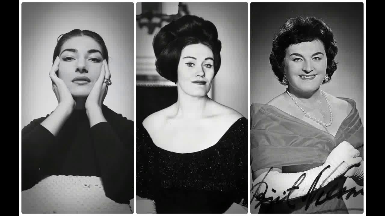 Maria Callas, Joan Sutherland and Birgit Nilsson in Bad Moments