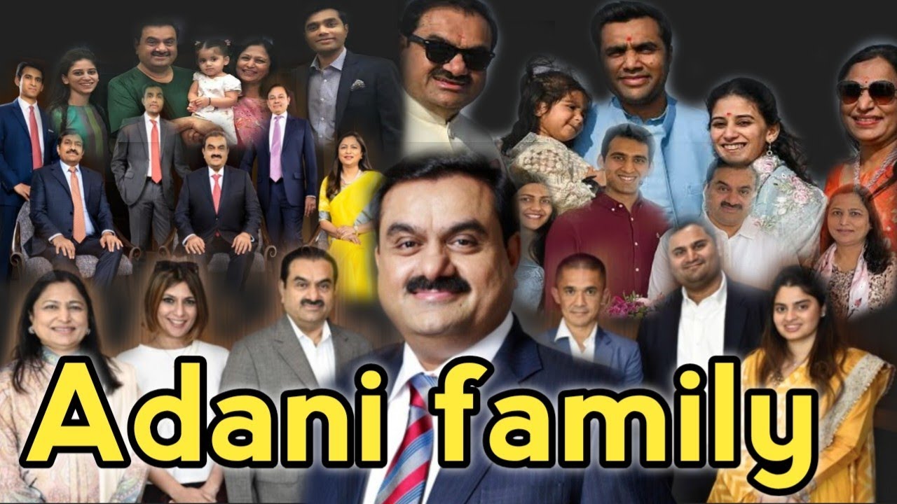 GAUTAM ADANI FAMILY | #gautamadani #mukeshbambani #family