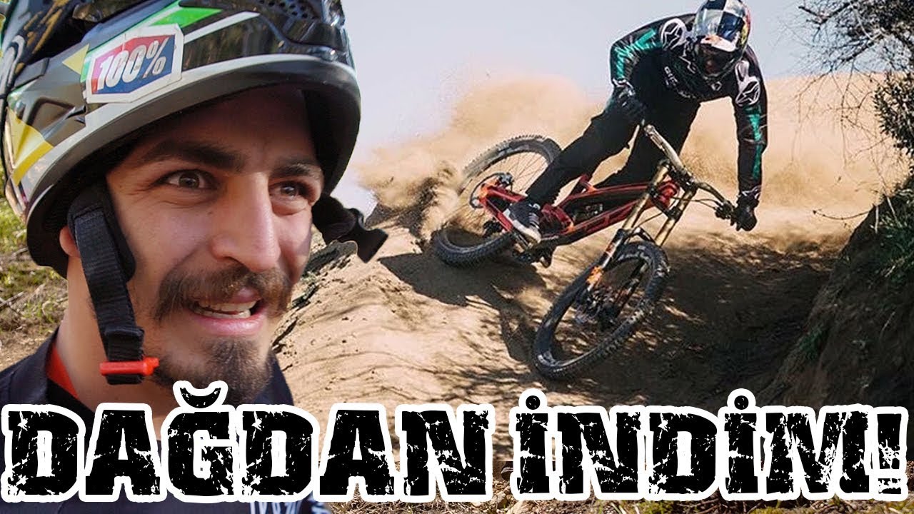 BİSİKLETLE DAĞDAN İNDİM !! (Downhill)