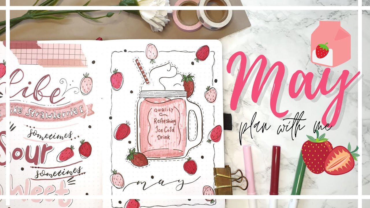 PLAN WITH ME | May 2021 Bullet Journal Setup