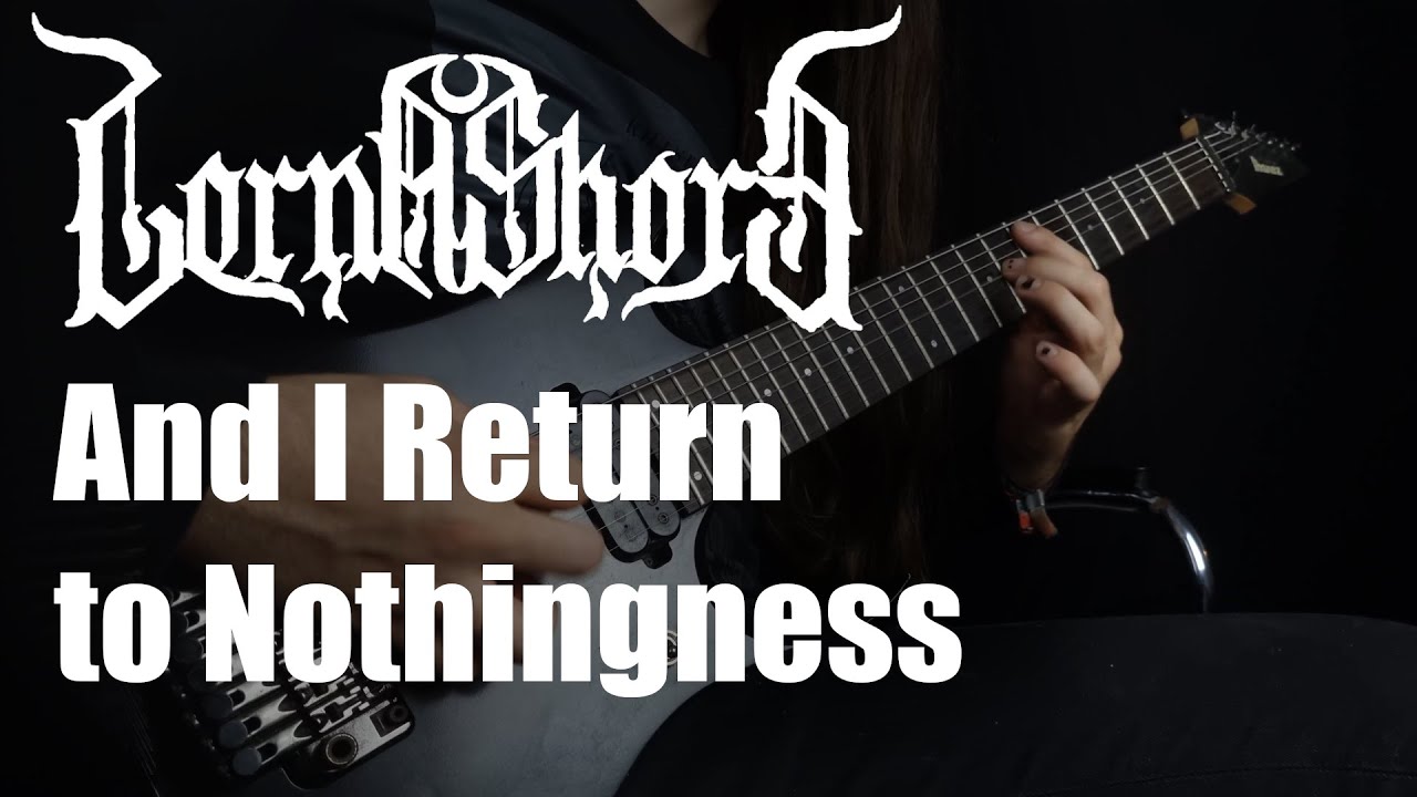 LORNA SHORE - And I Return To Nothingness (GUITAR / INSTRUMENTAL COVER + TABS)