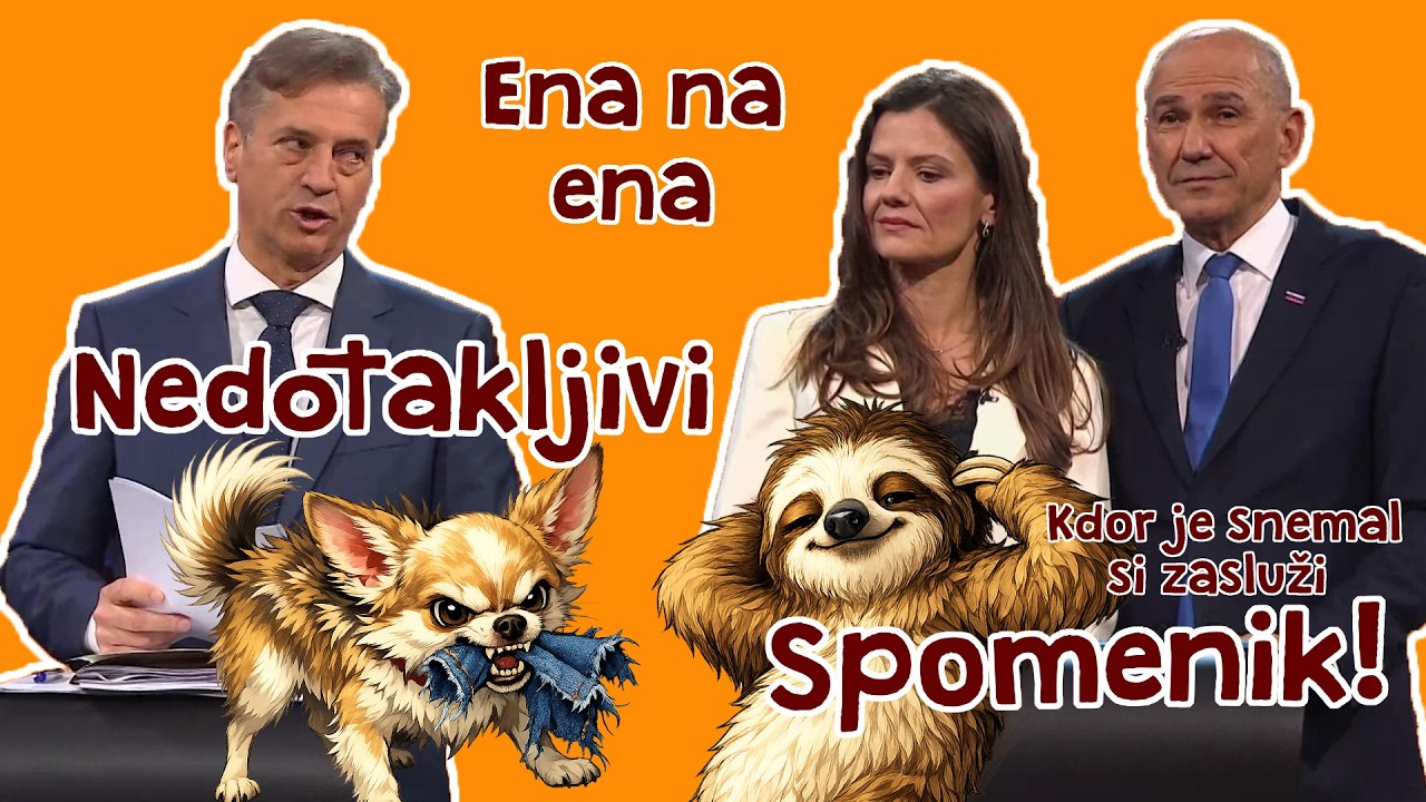 Golob in Janša, ena na ena: O veleizdaji in kriminalcih | Bonus Safari