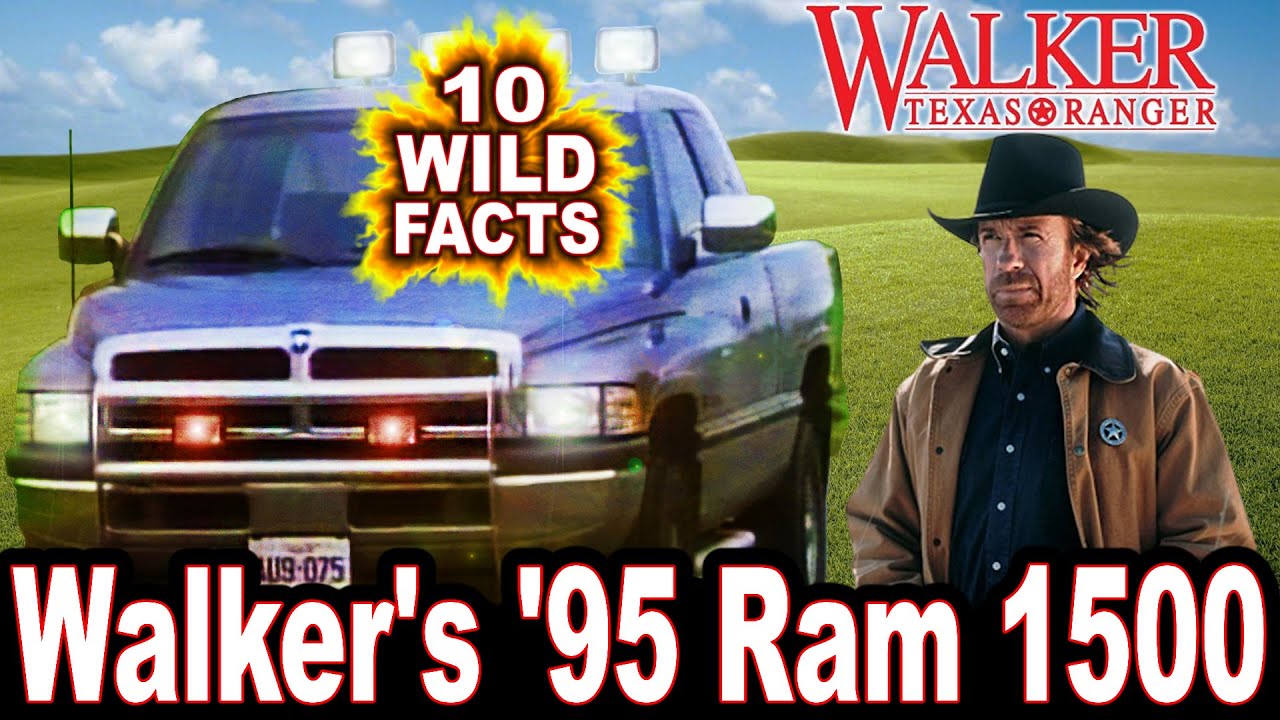 10 невероятных фактов о Ram 1500 1995 года от Walker — Walker Texas Ranger
