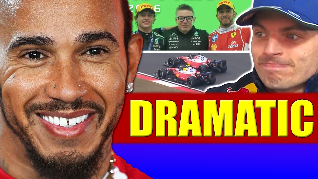 Hamilton REACTS to Ferrari Podium, Verstappen 🤬 (F1 China)