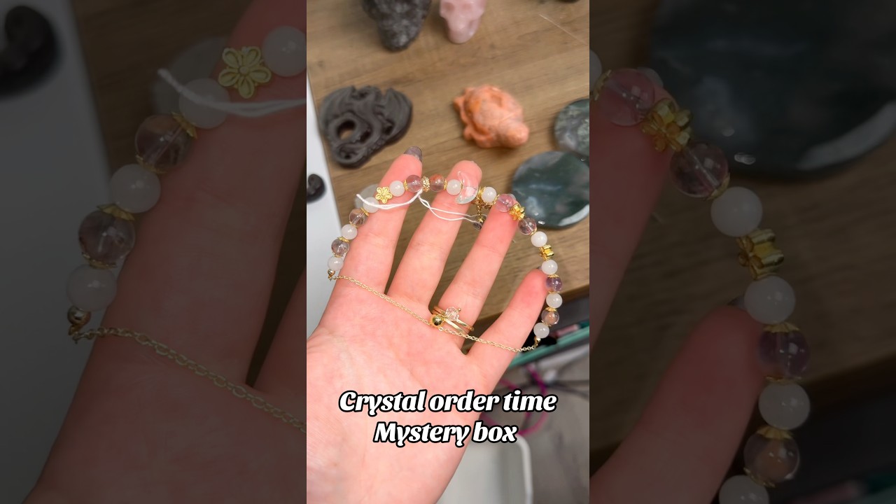 Crystal mystery box #crystals #canada #crystal #crystalshop #jewellery #mysterybox #agate #amethyst￼