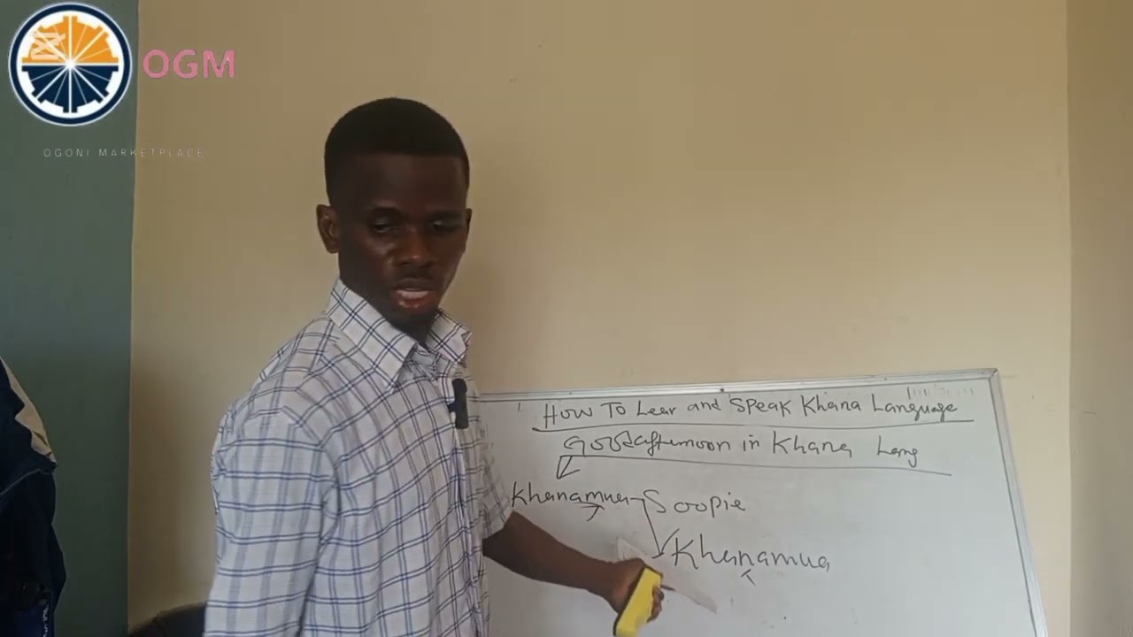 HOW TO SPEAK OGONI LANGUAGE