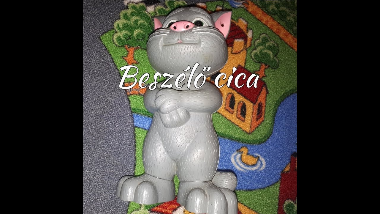 Talking Tom interaktív cica bemutatása/Baba - mama/Játék/Elekes Tímea Izabella