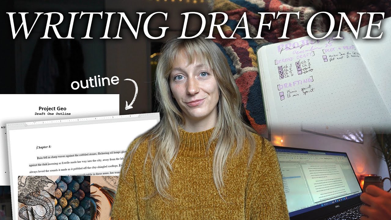 Пишу первый черновик! ✨ Составляю план и пишу первый вариант своего фэнтезийного романа | Видеобл...