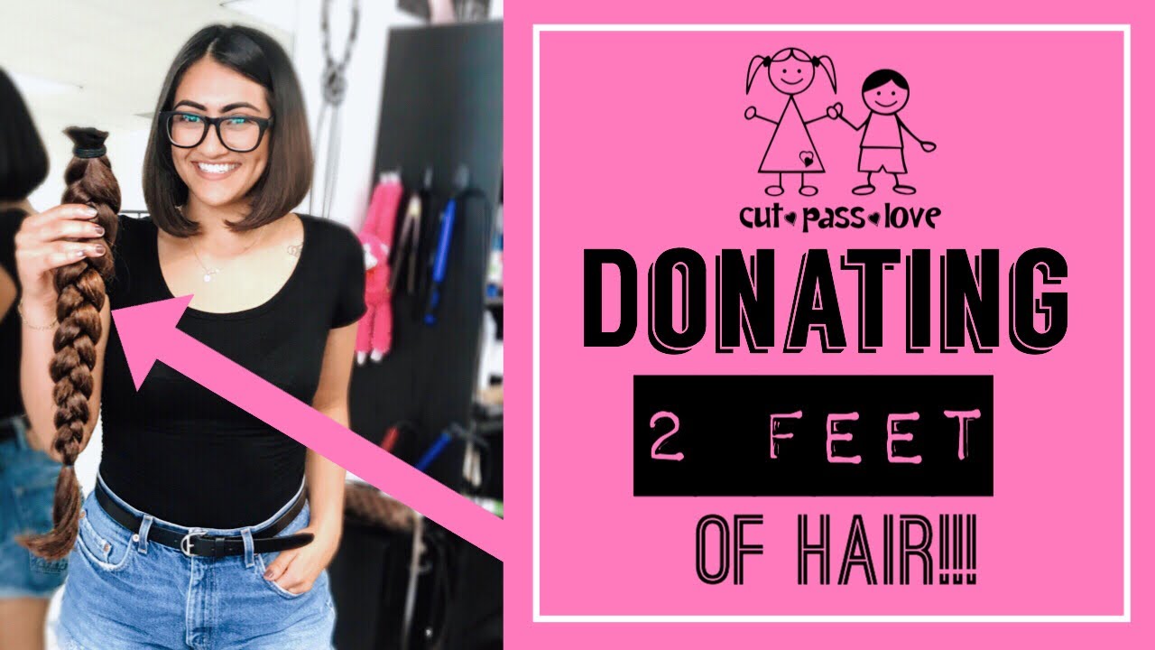 CUTTING AND DONATING MY HAIR TO CWHL!